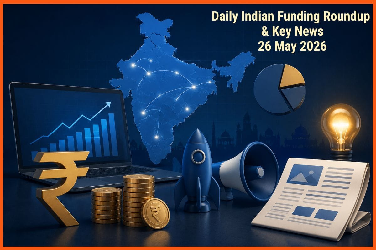 Daily Indian Funding Roundup & Key News - 26 May 2026: Fairdeal Bags $15 Mn, Yoho Raises ₹23 Cr, MobiKwik Gets RBI PA Nod