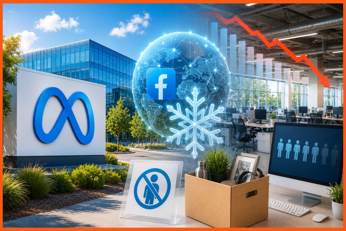 Meta platforms freezes hiring, shuts 6,000 vacancies before major layoffs