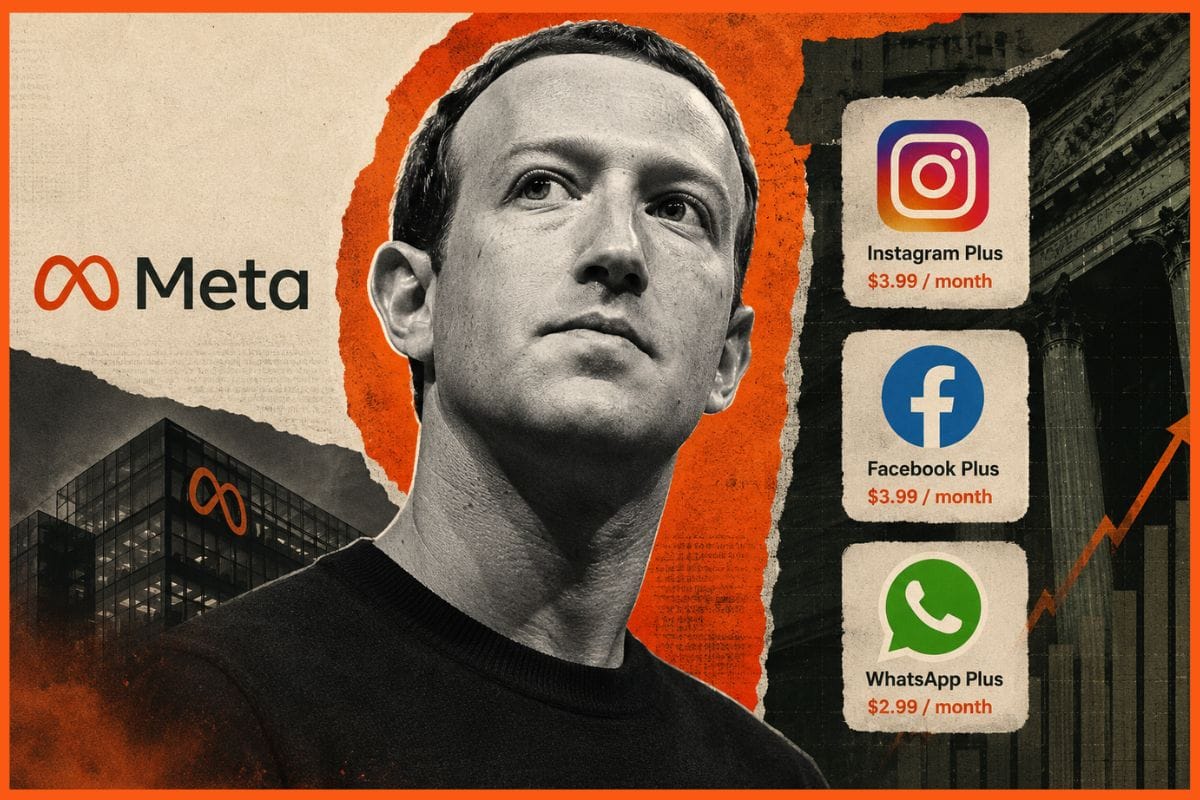 Meta Subscriptions Are Here: Instagram Plus, Facebook Plus & WhatsApp Plus Signal the End of the Free Internet