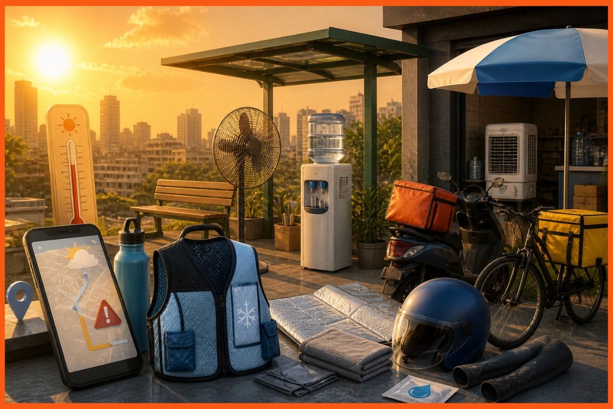 Rising temperatures push online platforms to strengthen worker heat protection