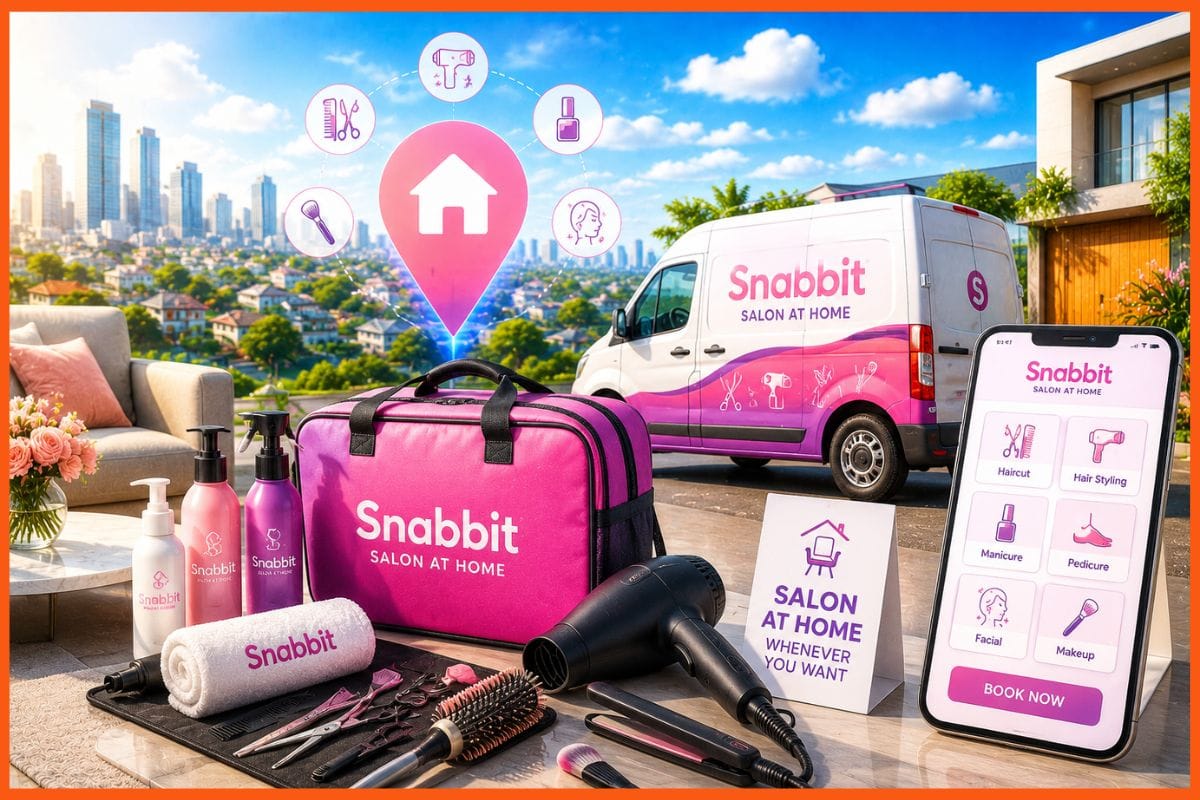 Snabbit launches on-demand salon-at-home services expansion
