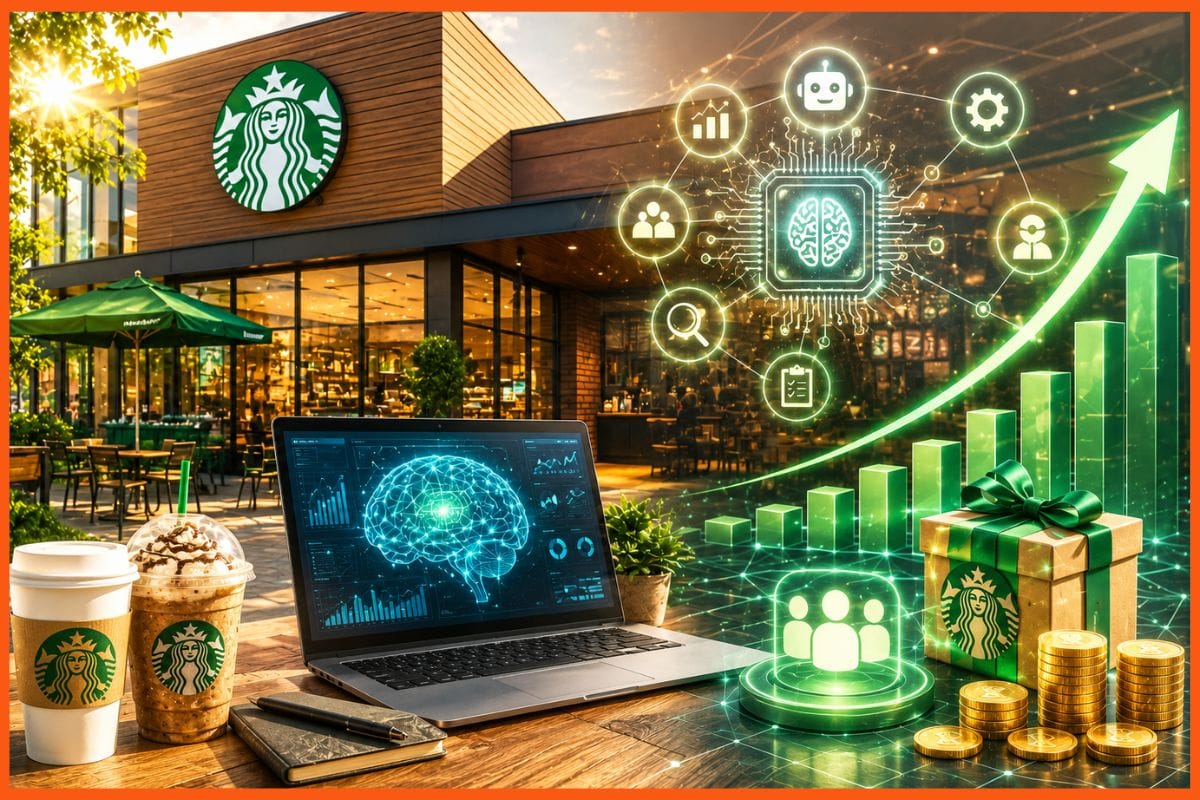 Starbucks expands AI strategy by tying tech bonuses to AI usage