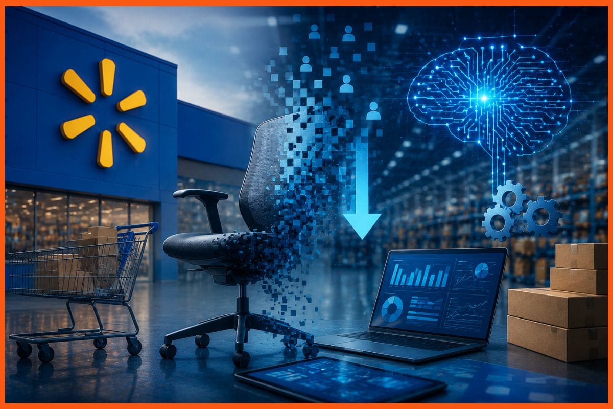 Walmart announces 1,000 corporate job cuts amid artificial intelligence overhaul