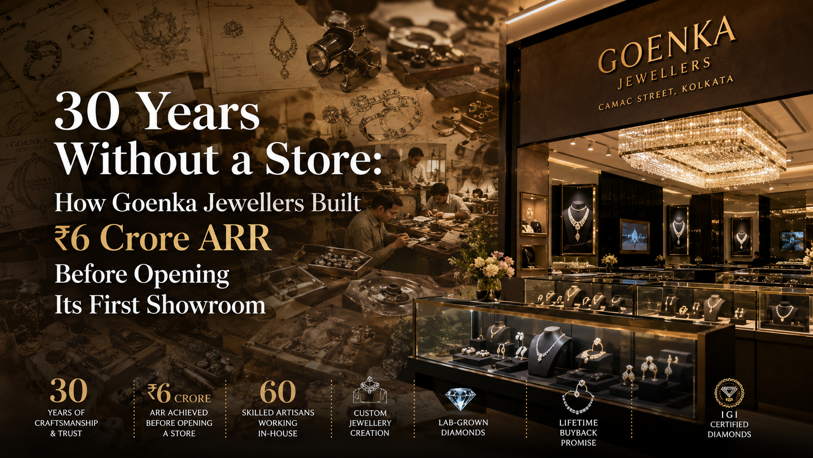 From a Home-Based Business to a Flagship Store on Camac Street (Kolkata): The ₹6 Crore Goenka Jewellers Story