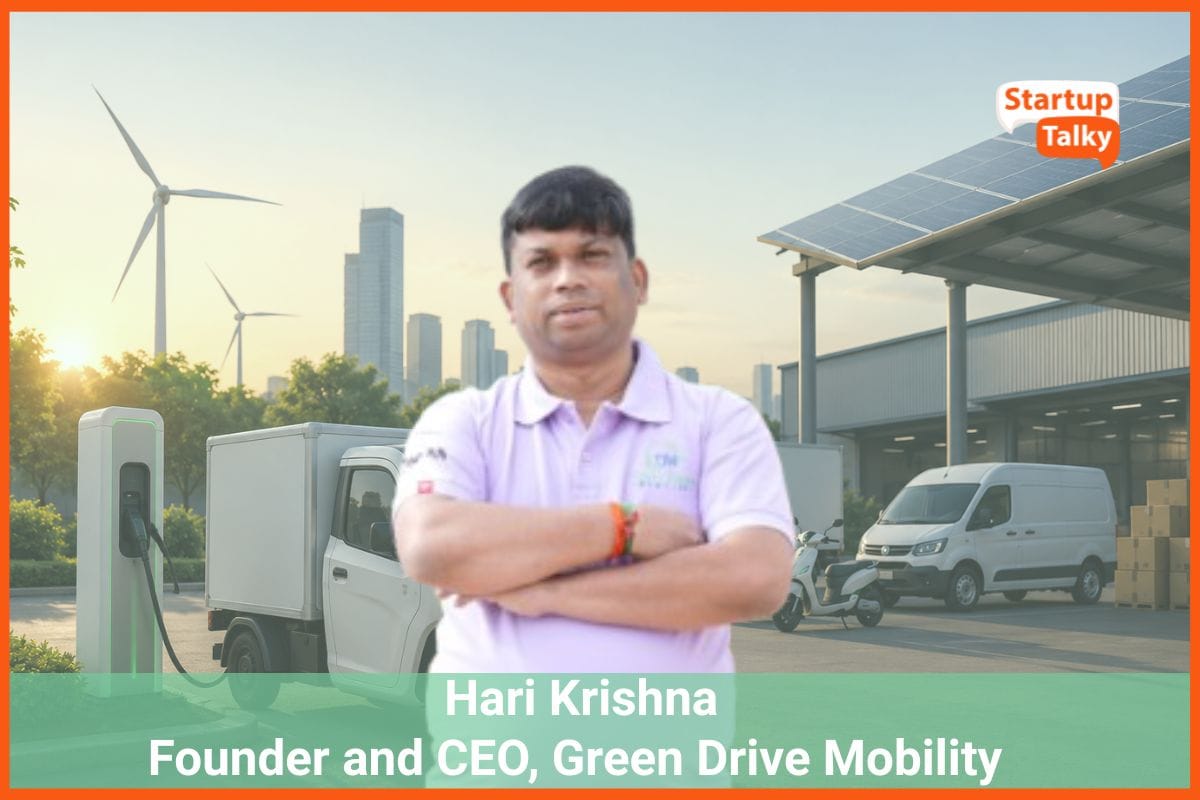 India's EV Logistics Industry Enters a High-Growth Phase: Green Drive Mobility's Hari Krishna on Fleet Electrification, Uptime, and the Future of Last-Mile Mobility