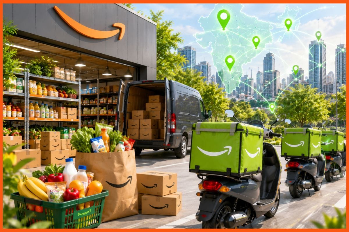 Amazon scales Q-Commerce operations to 300 cities amid rising competition