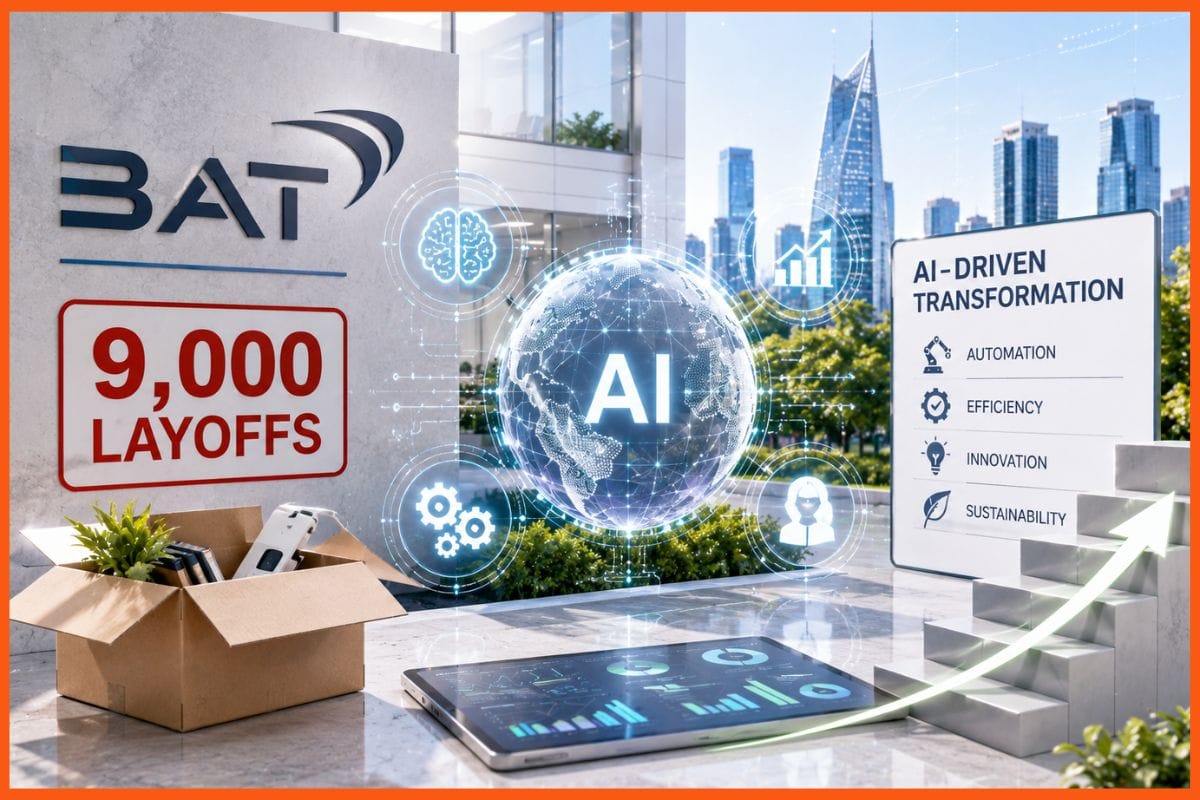 BAT announces 9,000 layoffs as AI reshapes its global business strategy