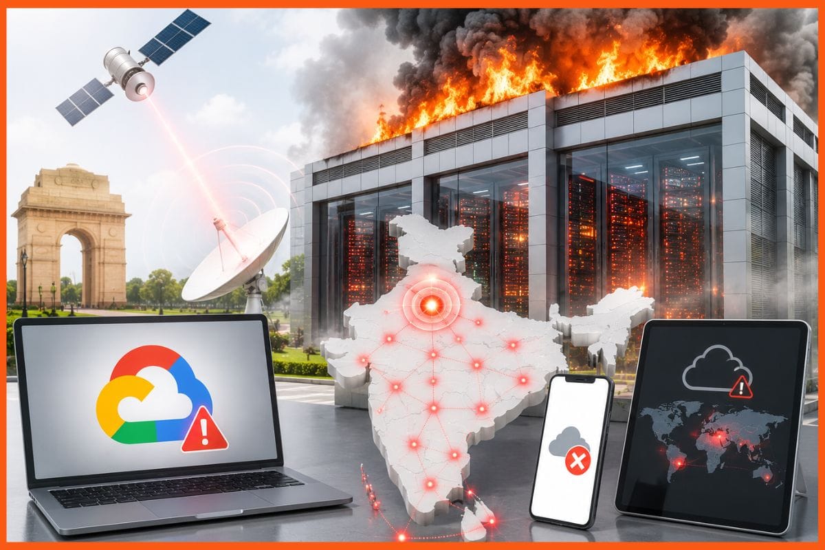 Delhi Data Centre fire causes Google Cloud Service outage across parts of India