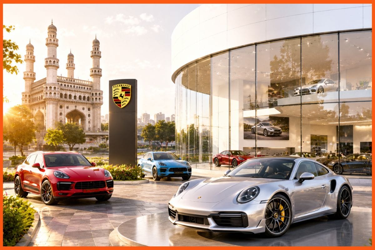 Hyderabad gets India’s largest Porsche Centre as luxury carmaker expands network