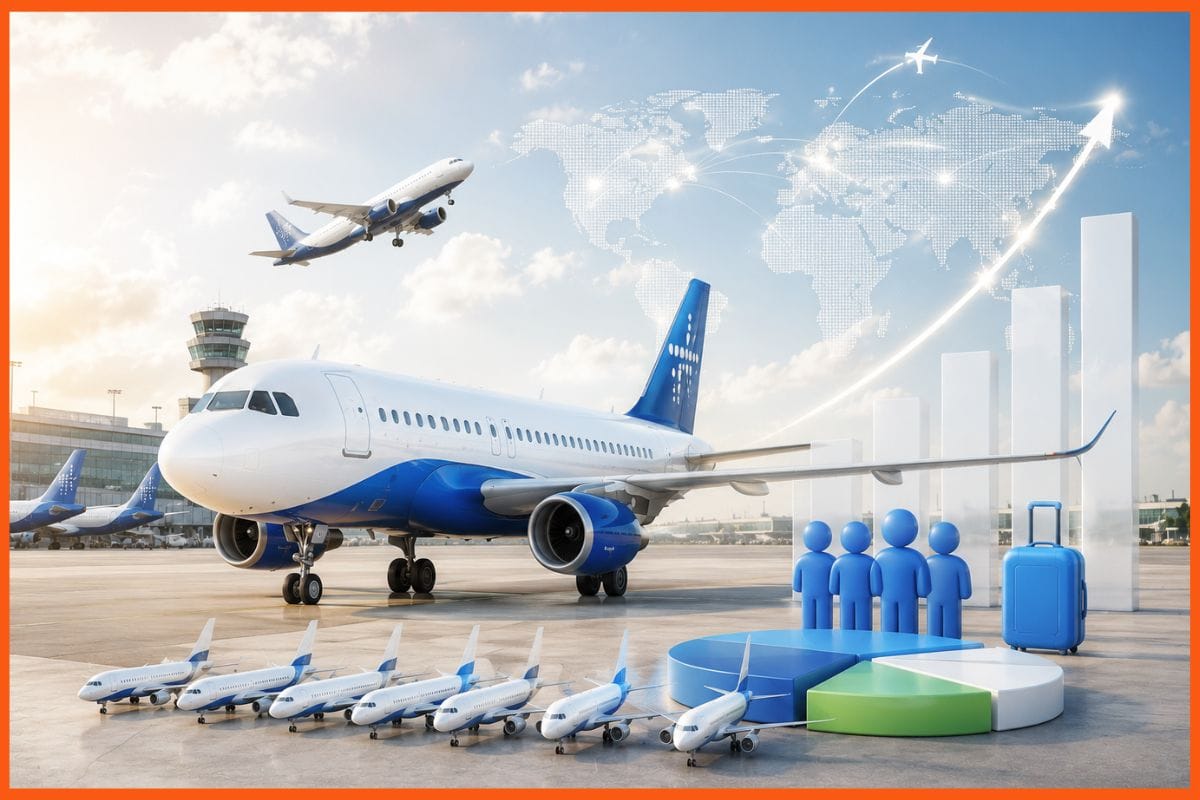 IndiGo unveils FY30 growth plan with 550-aircraft fleet and 200 Mn passenger goal