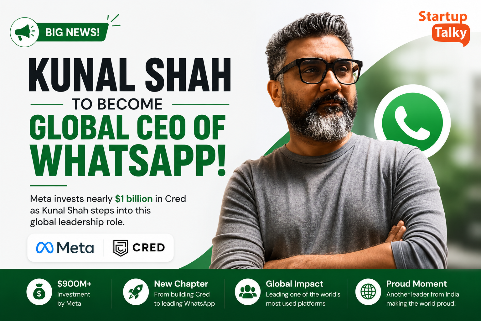 Meta Hired a Fintech Founder to Run WhatsApp. The Choice Is the Strategy.