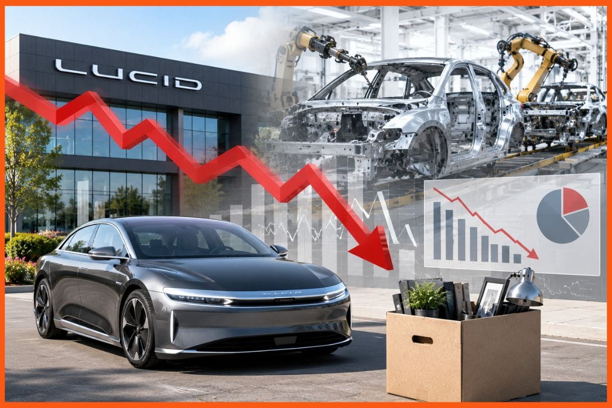 Lucid cuts jobs and removes COO role as EV industry cost pressures mount