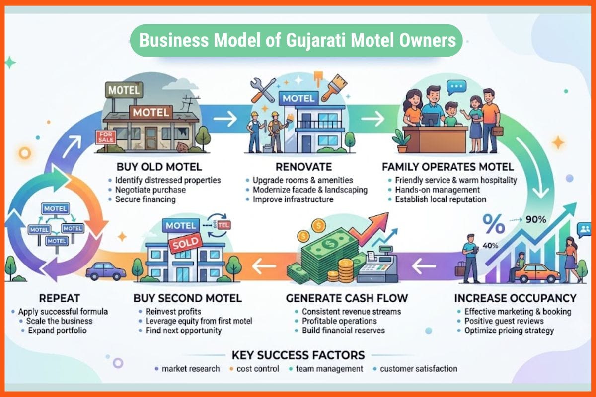 Business Model of Gujarati Motel Owners