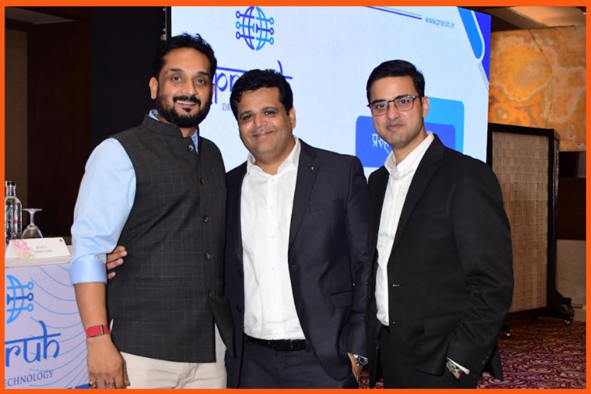 Vishal Prakash, Rahul Sharma, Amardeep Sharma, Founders, Praruh Technologies Ltd (L-R)