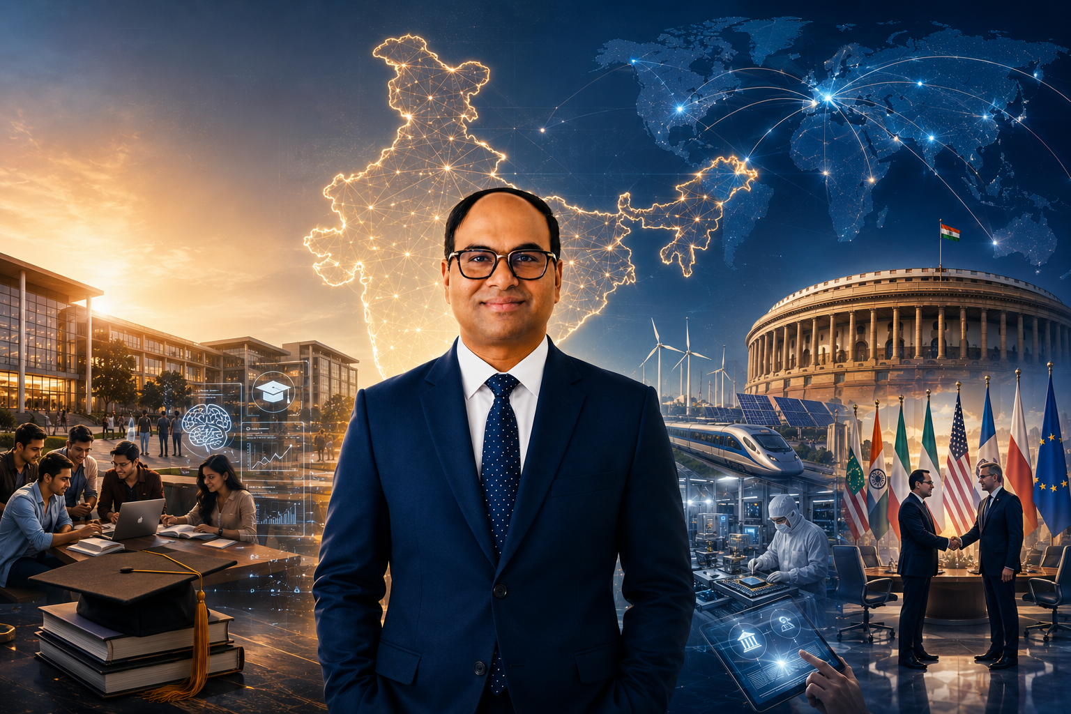 Why India Needs a New Leadership Model That Connects Education, Governance and Diplomacy