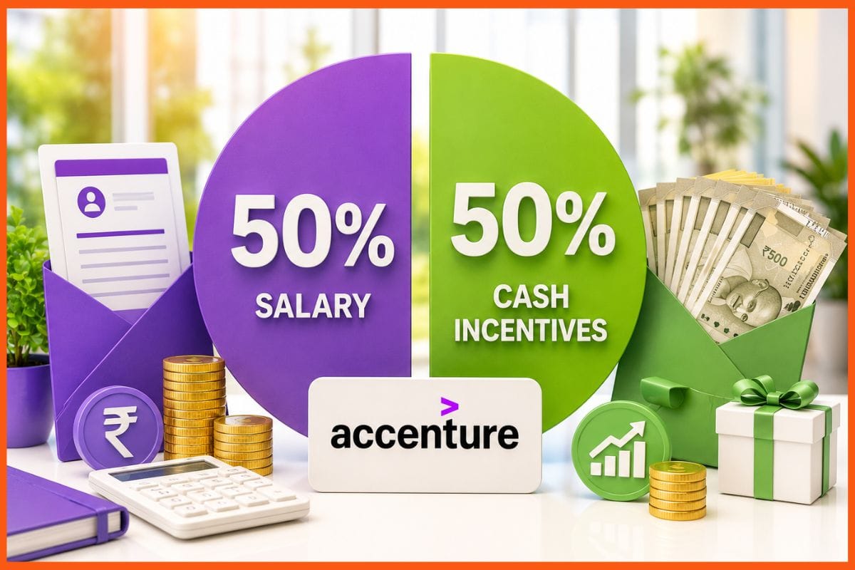 Accenture unveils 50:50 pay structure combining salary and cash incentives