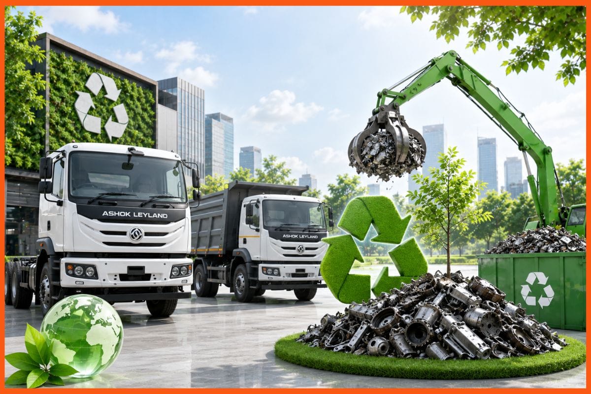 Ashok Leyland and Rosmerta Recycling join hands to boost commercial vehicle scrappage