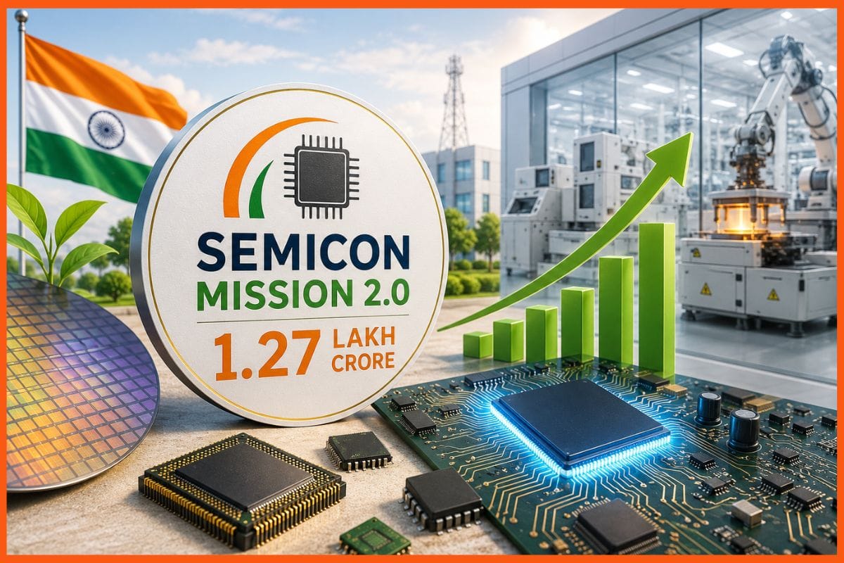 Cabinet greenlights INR 1.27 lakh crore Semicon Mission 2.0 for India’s semiconductor growth
