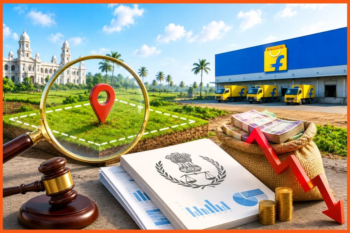CAG report reveals INR 12.86 crore loss in WBIDCL land allotment to Flipkart