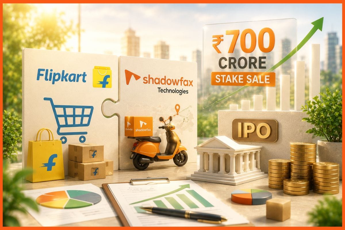 Flipkart eyes INR 700 crore stake sale in Shadowfax Technologies ahead of IPO