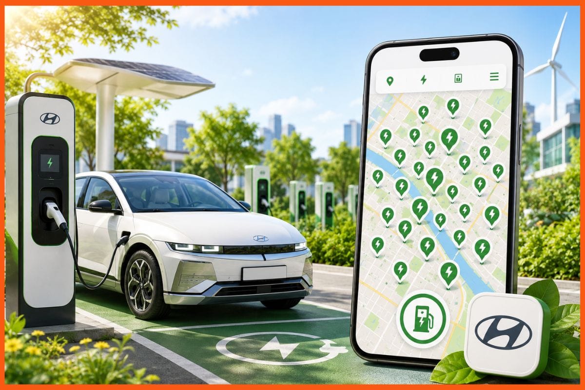 Hyundai boosts EV charging access with 30,000 charging points on myHyundai app