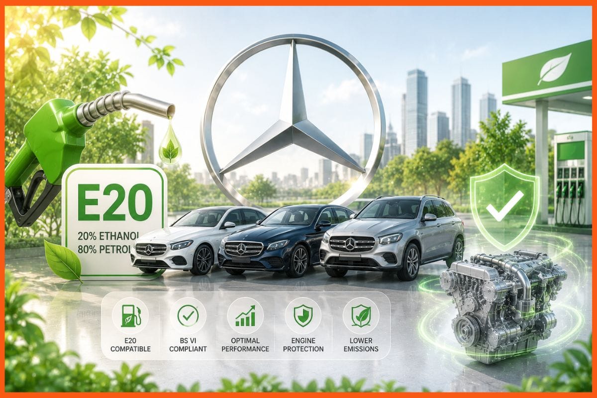 Mercedes-Benz clarifies E20 compatibility across entire BS VI petrol car lineup
