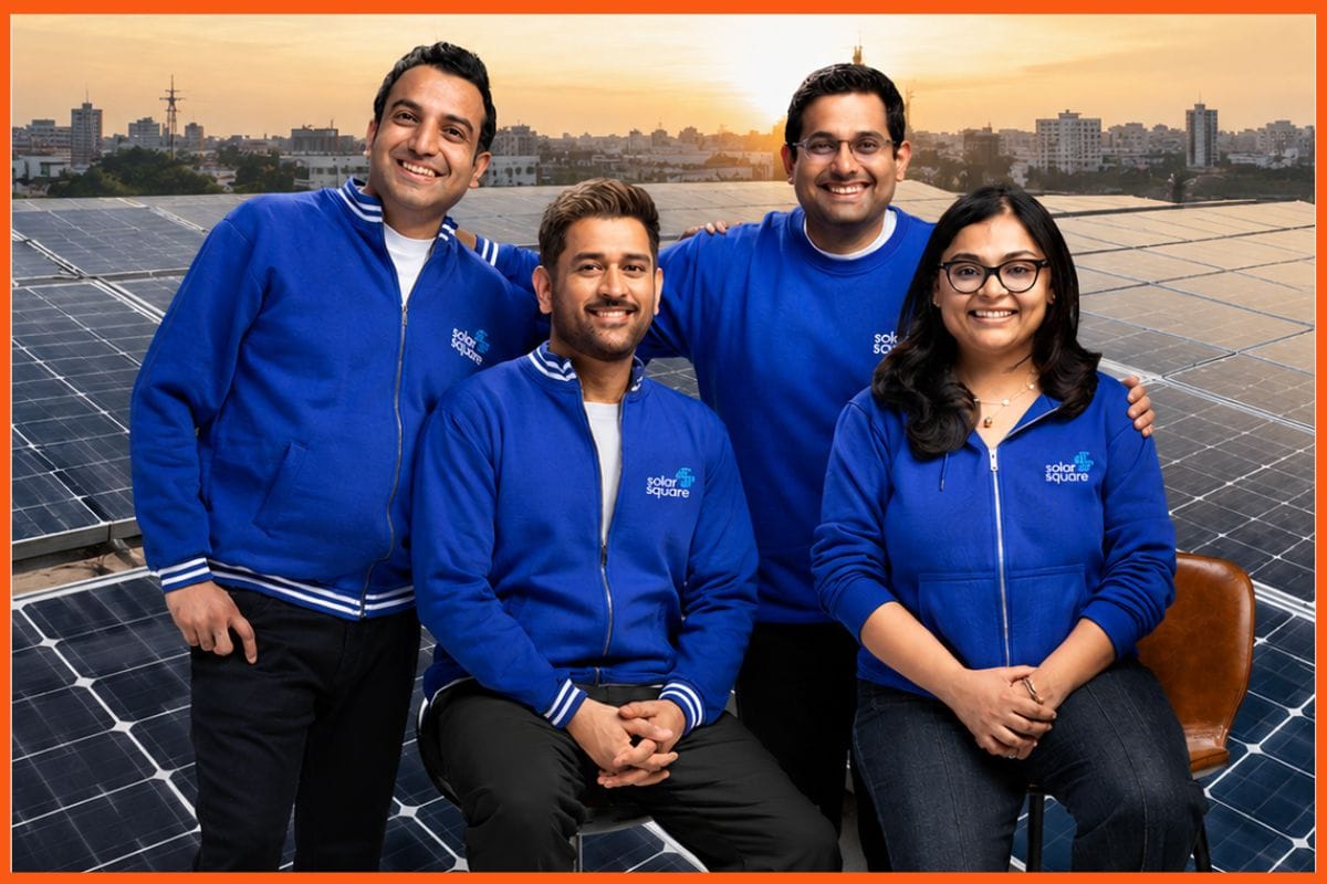 MS Dhoni Invests in Rooftop Solar Startup SolarSquare