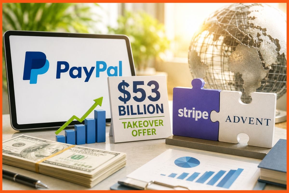 PayPal receives $53 billion takeover offer from Stripe and Advent