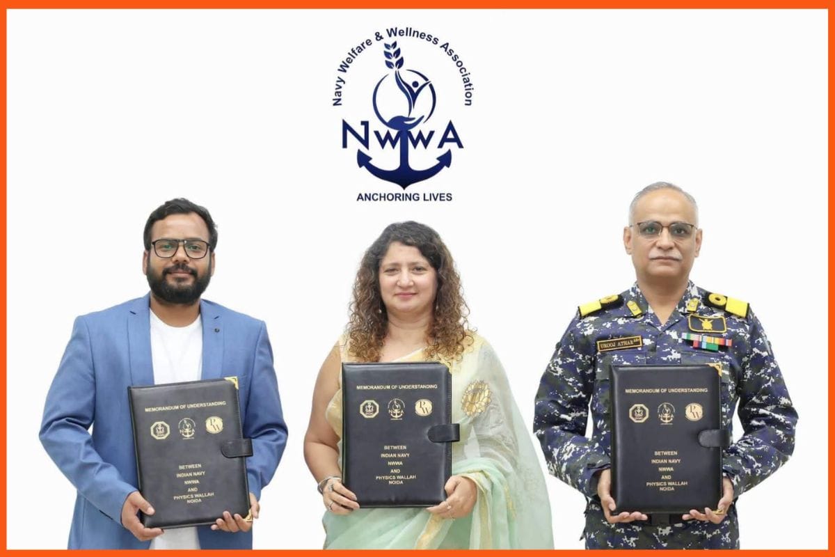 PhysicsWallah (PW) Signs MoU with Indian Navy Welfare & Wellness Association to Support Education for Naval Families