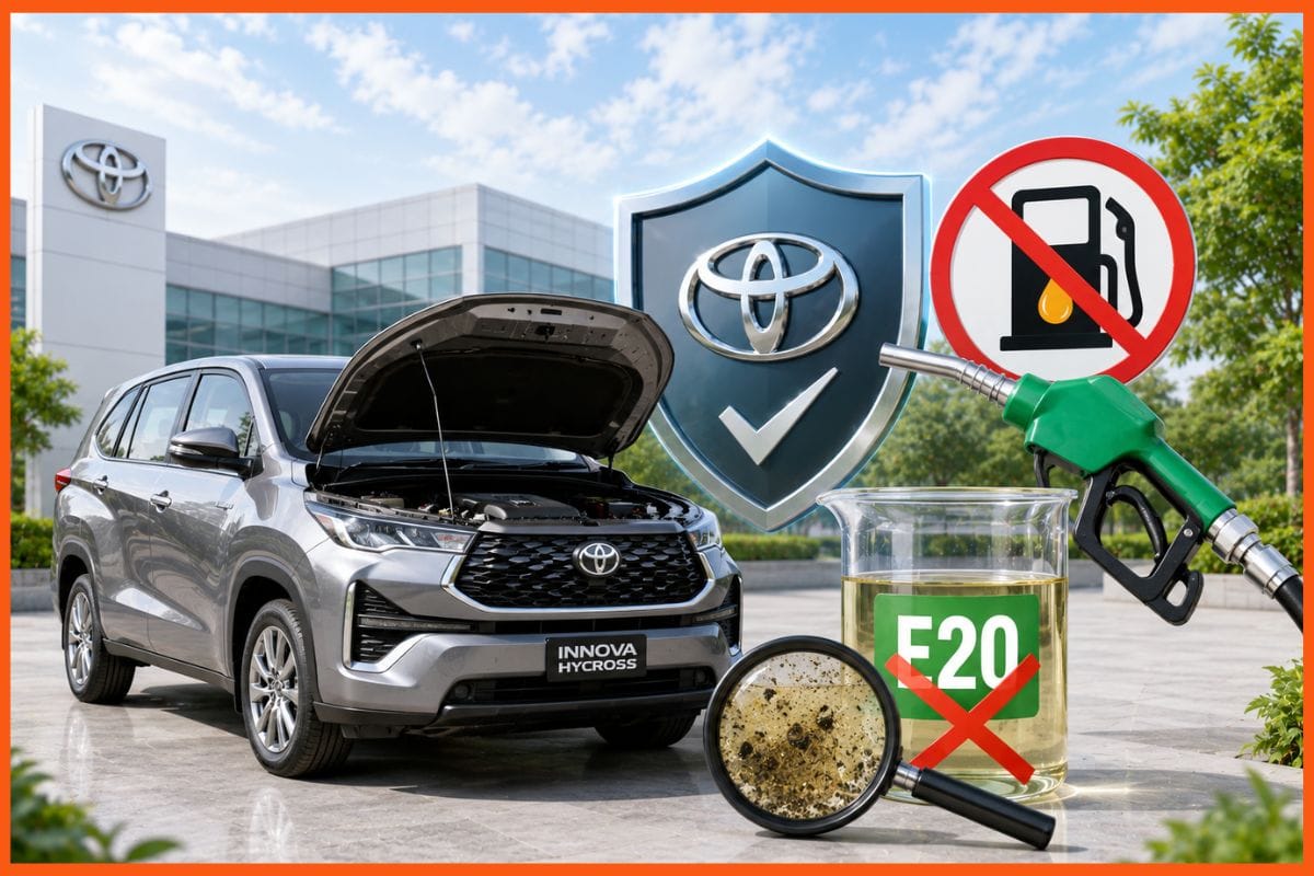 Toyota debunks E20 fuel claims, says contaminated petrol led to Hycross breakdown