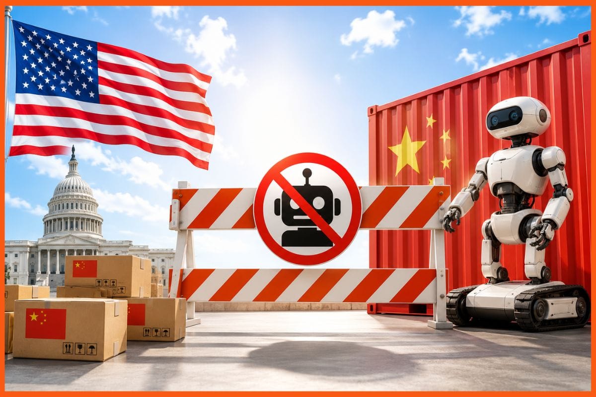 US restricts new Chinese robot imports to protect national security
