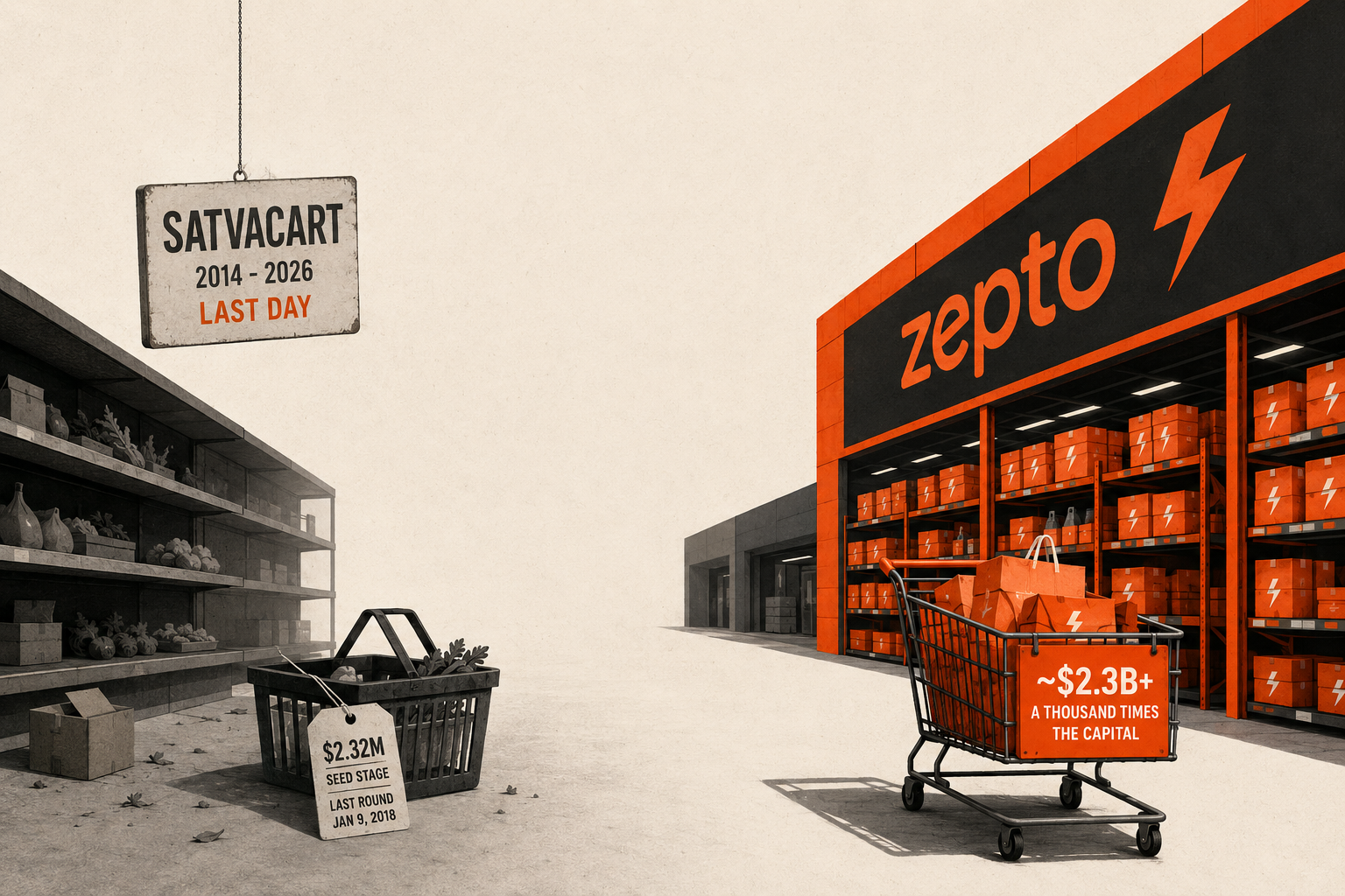 Satvacart Shuts Down After 12 Years in Online Grocery