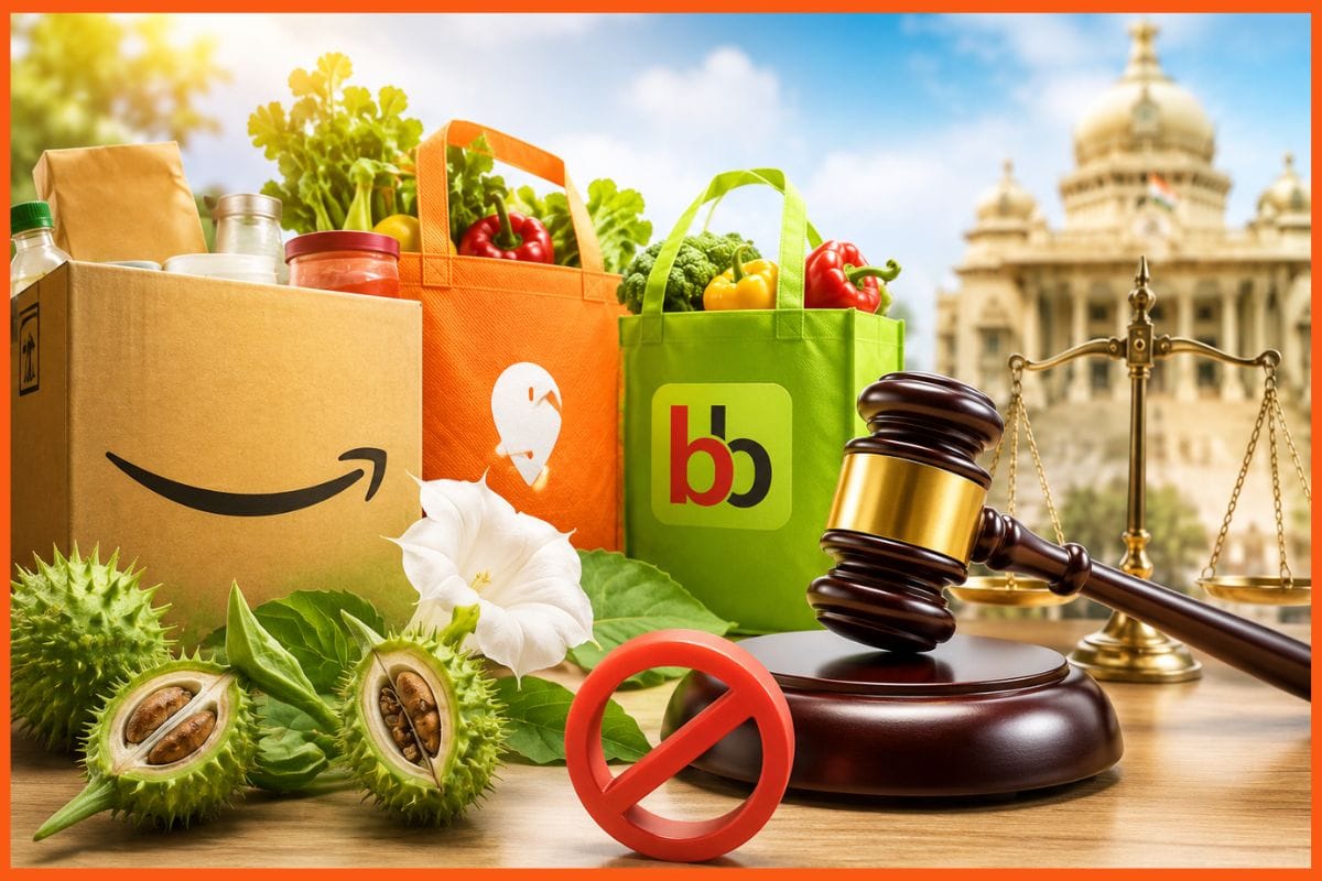 Amazon, Instamart and BigBasket licences suspended in Karnataka over Datura sales