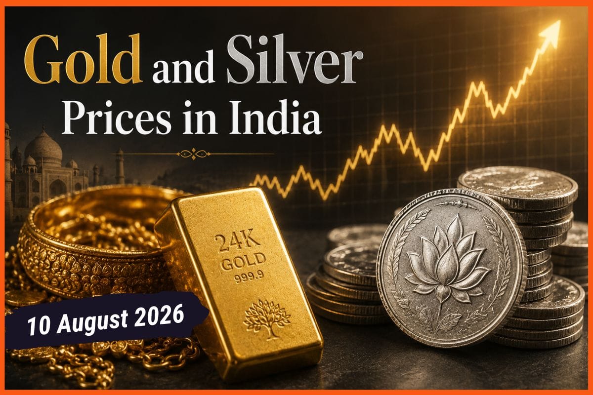 Gold and Silver Prices in India Today, 10 August 2026: Gold at ₹152,530, Silver at ₹234,960 as Both Hold Near Highs
