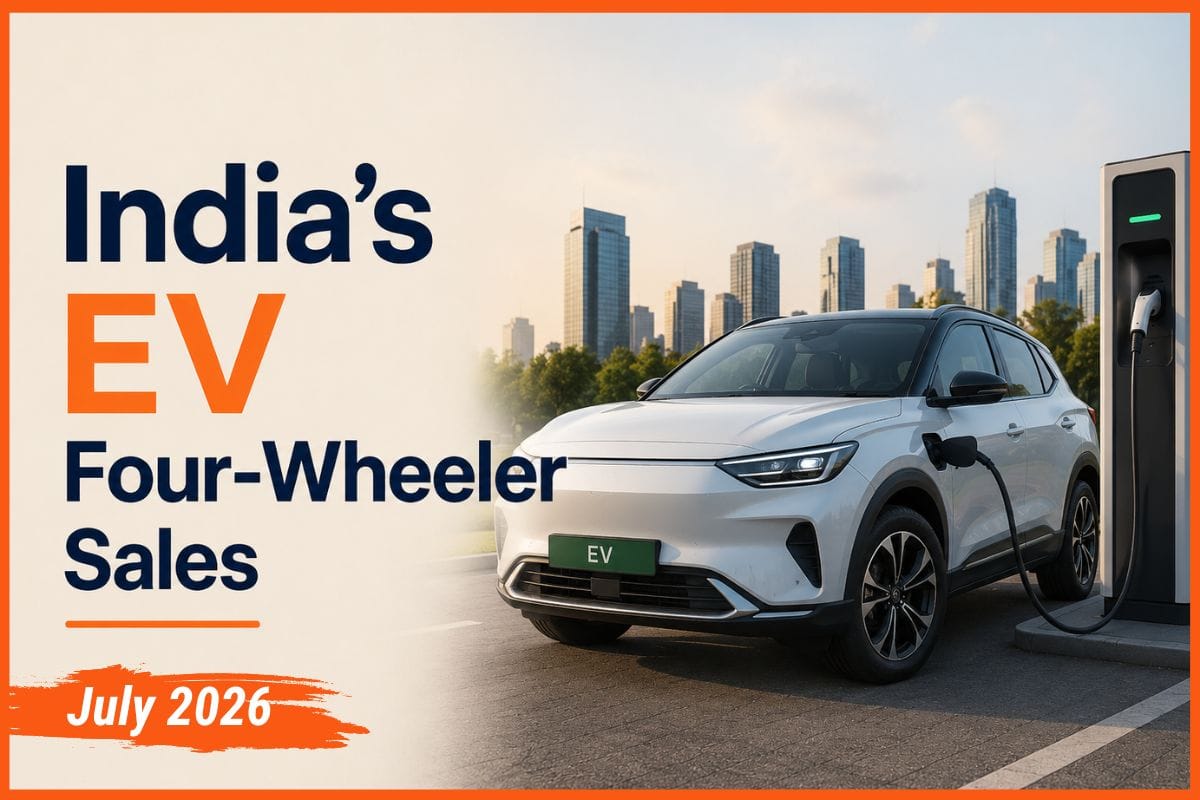 India's EV Four-Wheeler Sales Cross 30,000 Units for the Second Straight Month in July 2026, Tata Motors Hits a New High