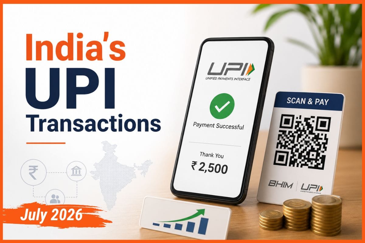 UPI Hits Highest-Ever Monthly Volume: 23.66 Billion Transactions in July 2026