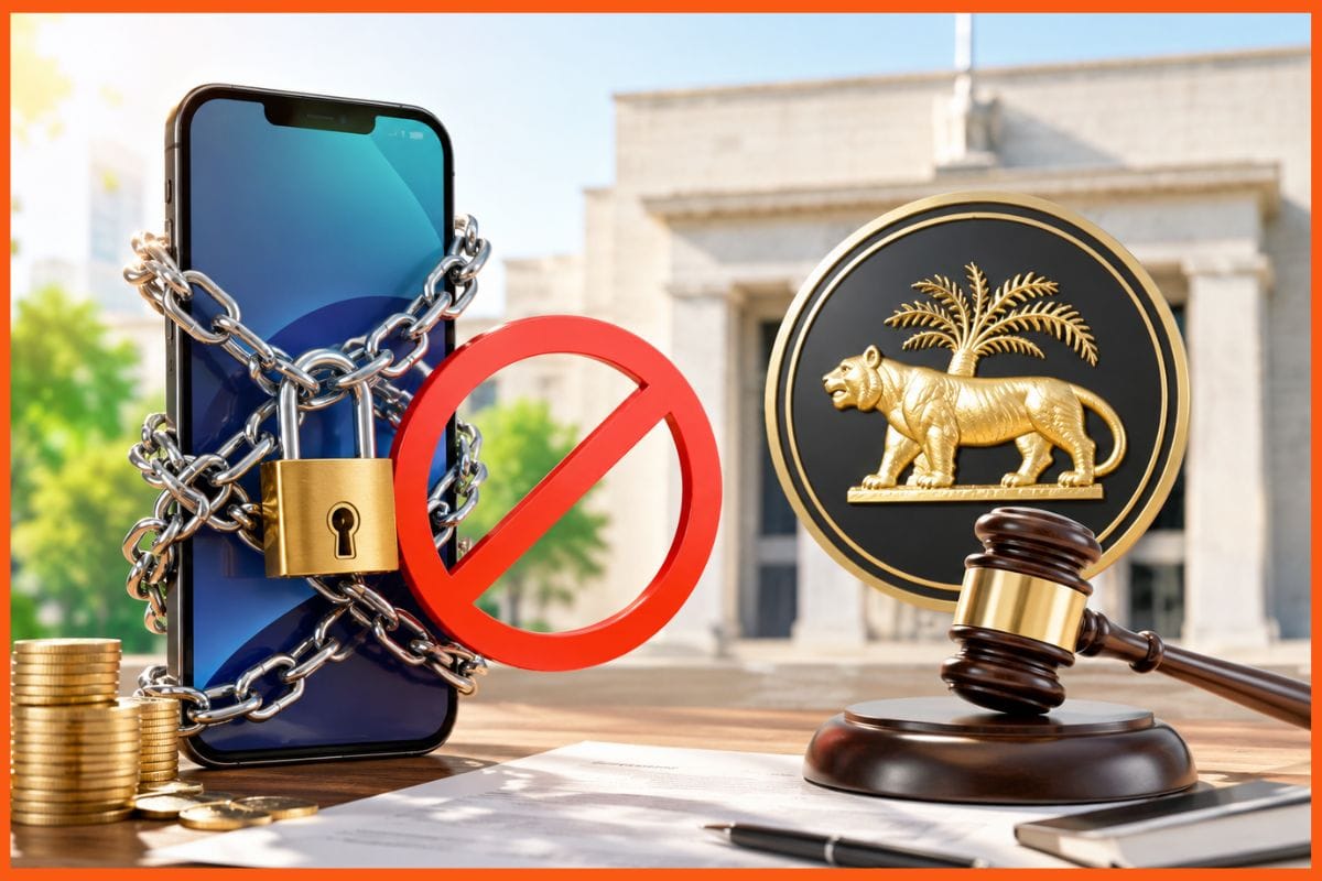 RBI bans banks from locking borrowers’ phones to recover loans