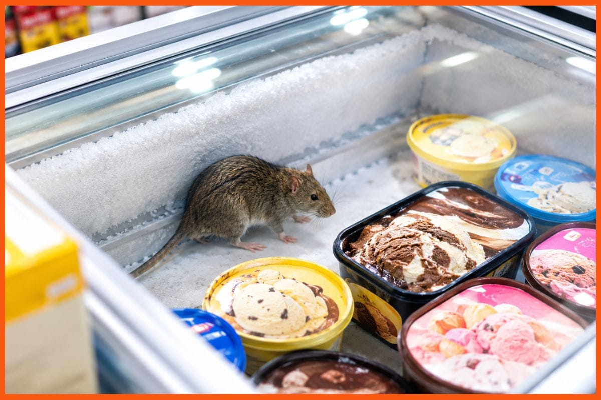 Thane: Rat Found in Blinkit Ice Cream Freezer Amid Growing Food Safety Concerns
