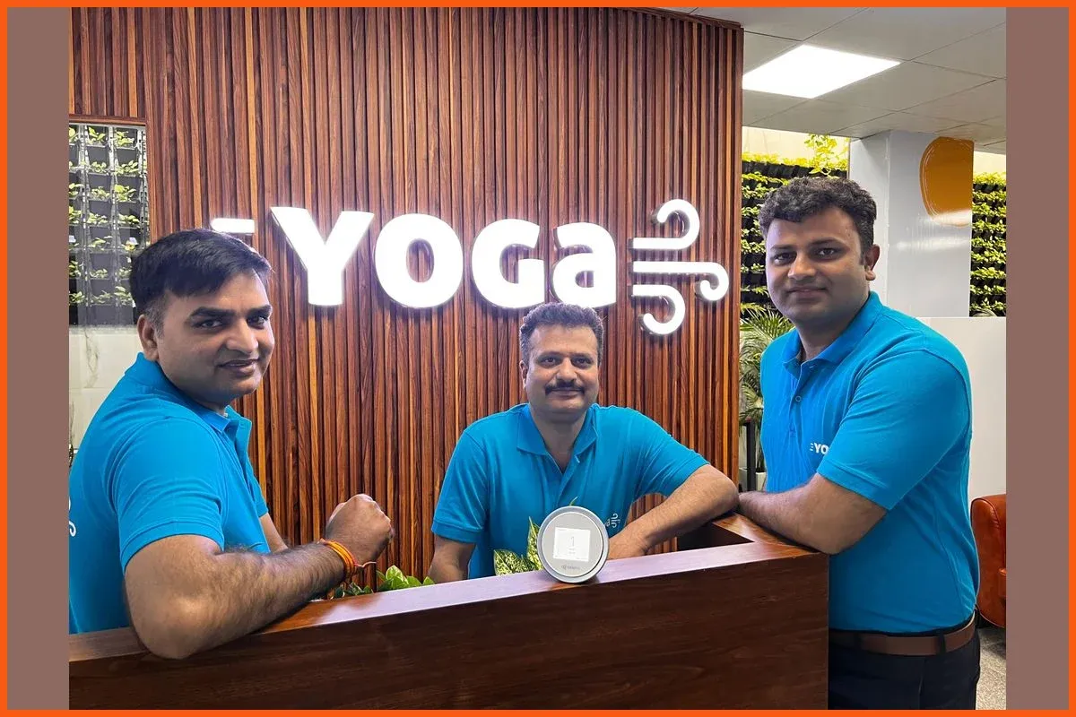 The founders of YOGa Clean Air at the company's office, after raising ₹20 crore led by Info Edge Ventures