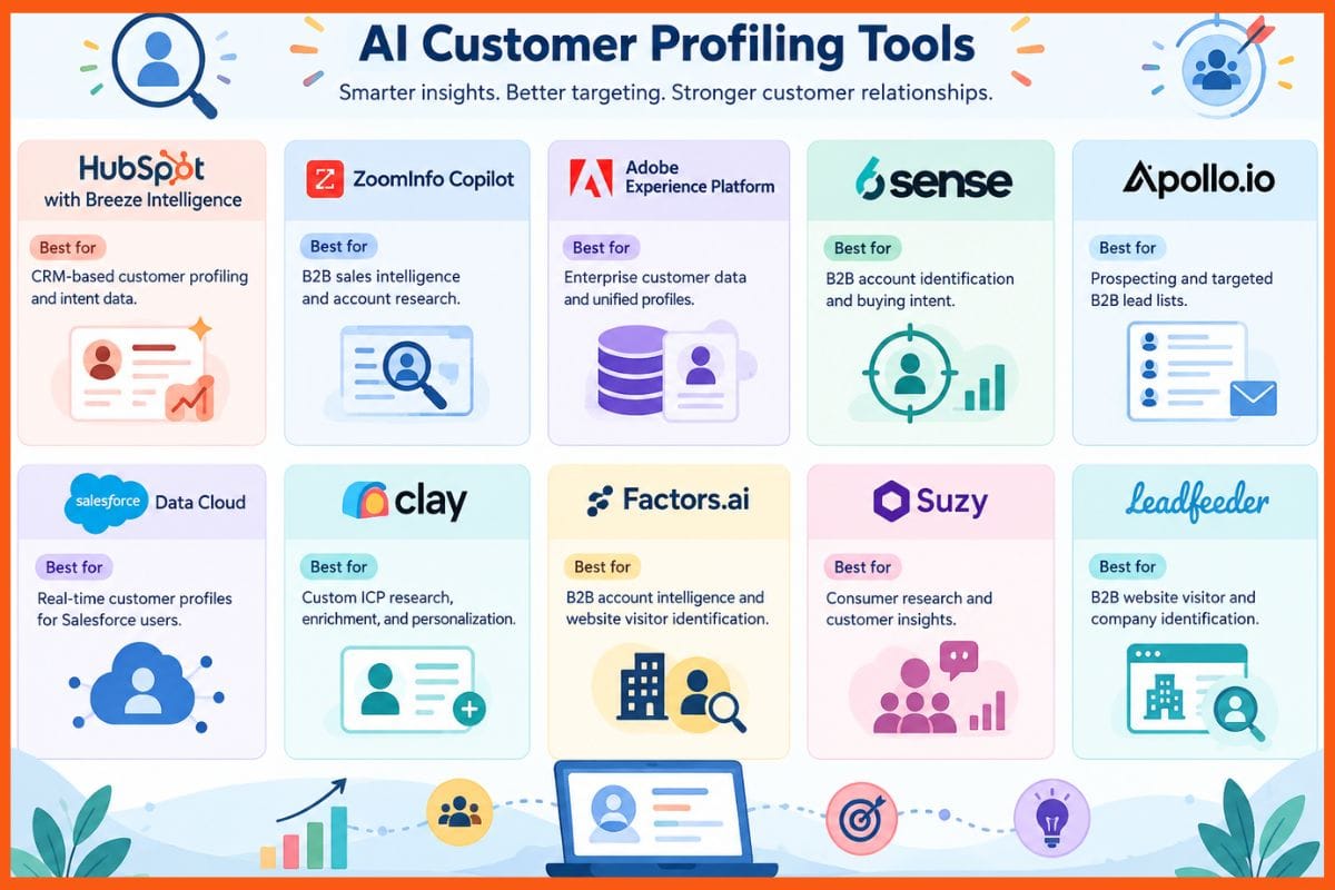 Best AI Tools for Customer Profiling