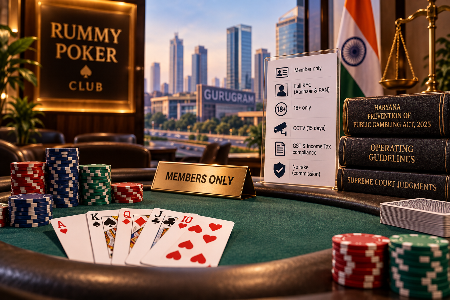 Haryana Clears Rummy and Poker Rooms, With Conditions