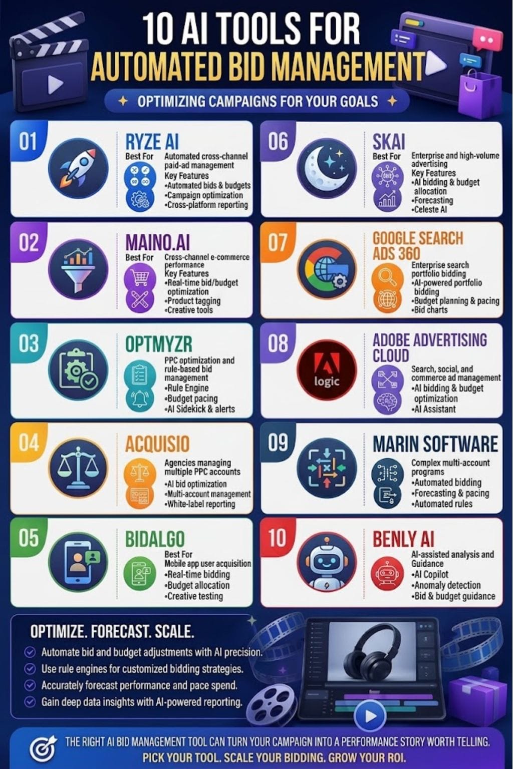 Best AI Tools for Automated Bid Management