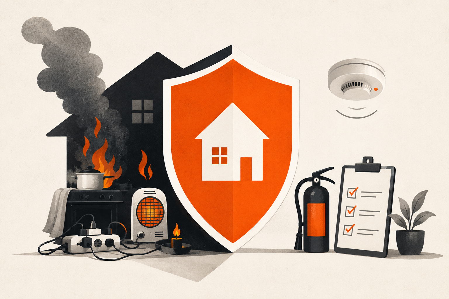 Top 10 Fire Risks at Home and How Insurance Protects You
