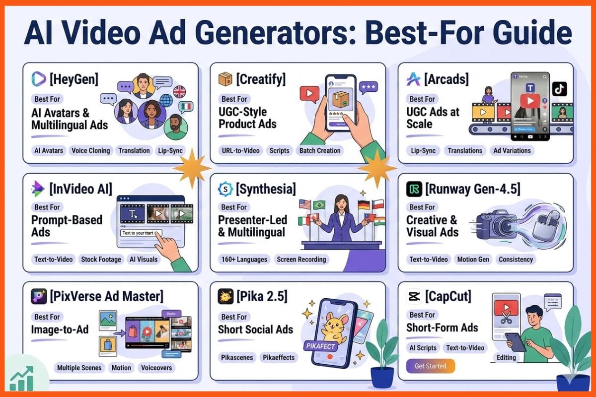 Top AI Video Ad Generators