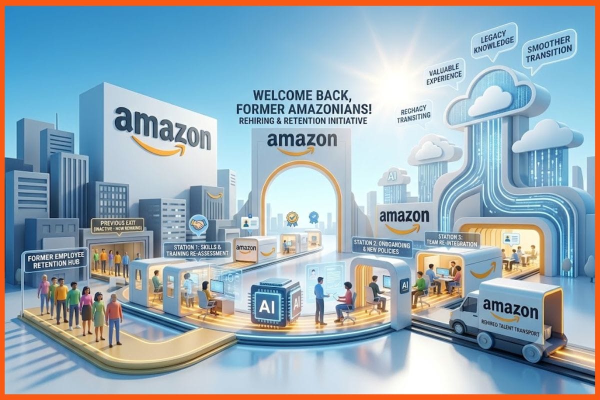 Amazon rehires former employees for AI and cloud roles after mass layoffs