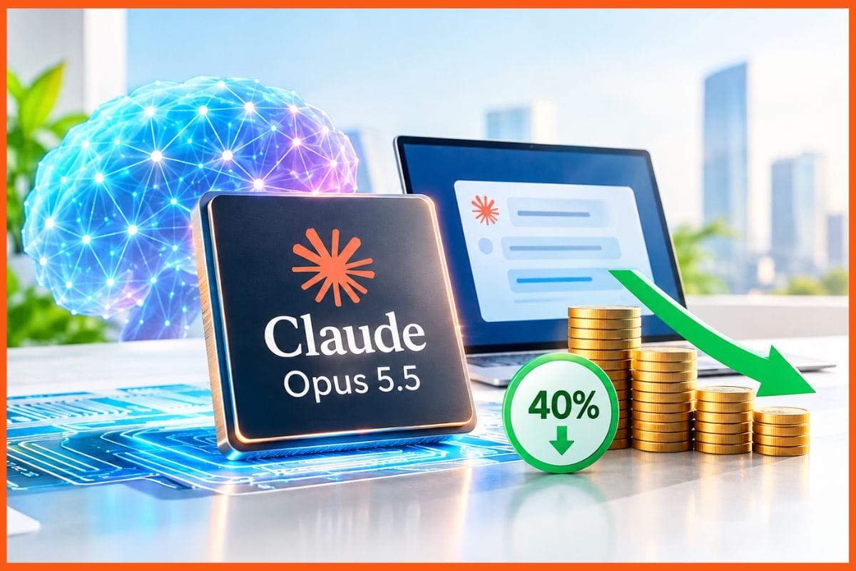 Anthropic launches Claude Opus 5.5 AI model with 40% lower costs