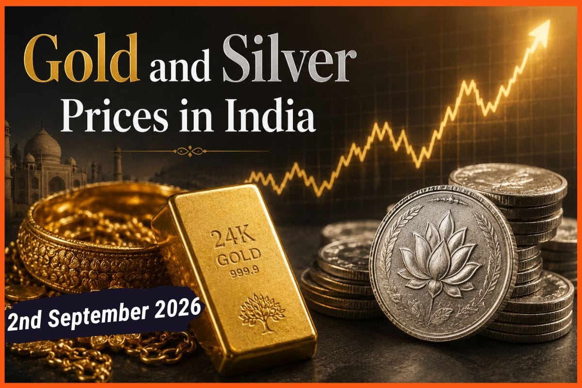 Gold and Silver Prices in India Today, 2 September 2026: Gold at ₹150,930, Silver at ₹232,780 Extend Losses