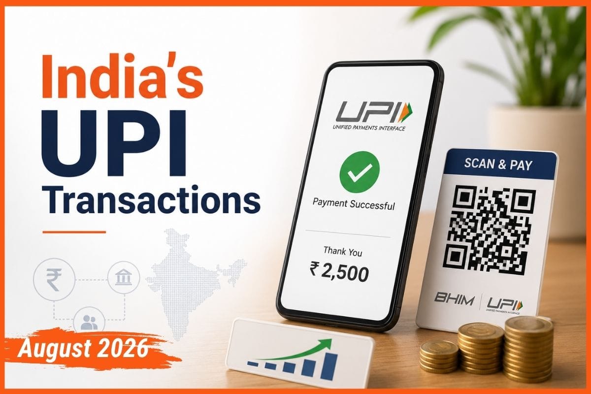 UPI Hits Highest-Ever Monthly Volume: 24.51 Billion Transactions in August 2026