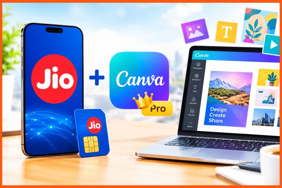 Reliance Jio INR 399 recharge comes with free Canva Pro for one year