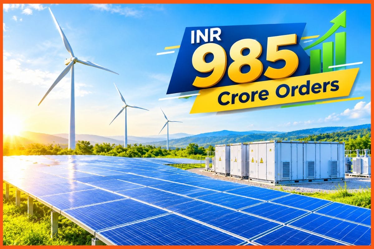 Sterling and Wilson Renewable Energy wins INR 985 crore orders